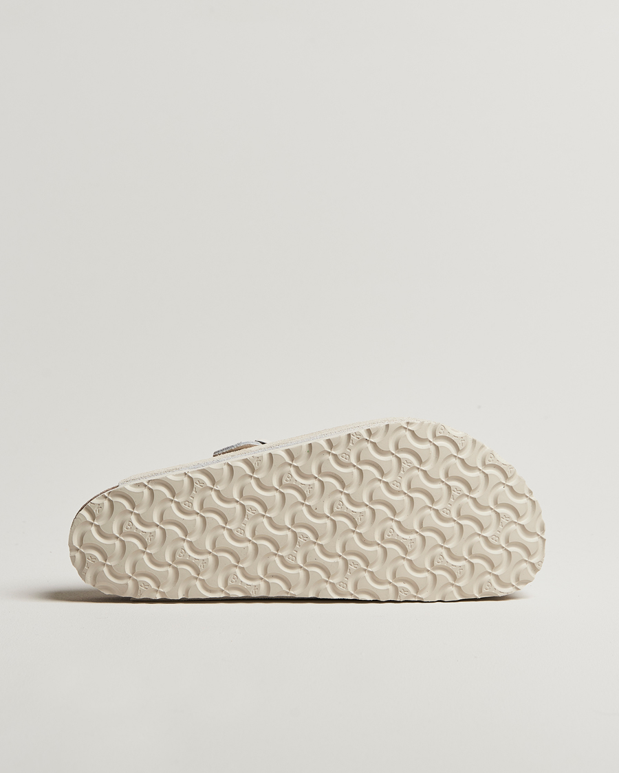 Men | BIRKENSTOCK Boston Soft Footbed Antique White Suede | BIRKENSTOCK | Boston Soft Footbed Antique White Suede