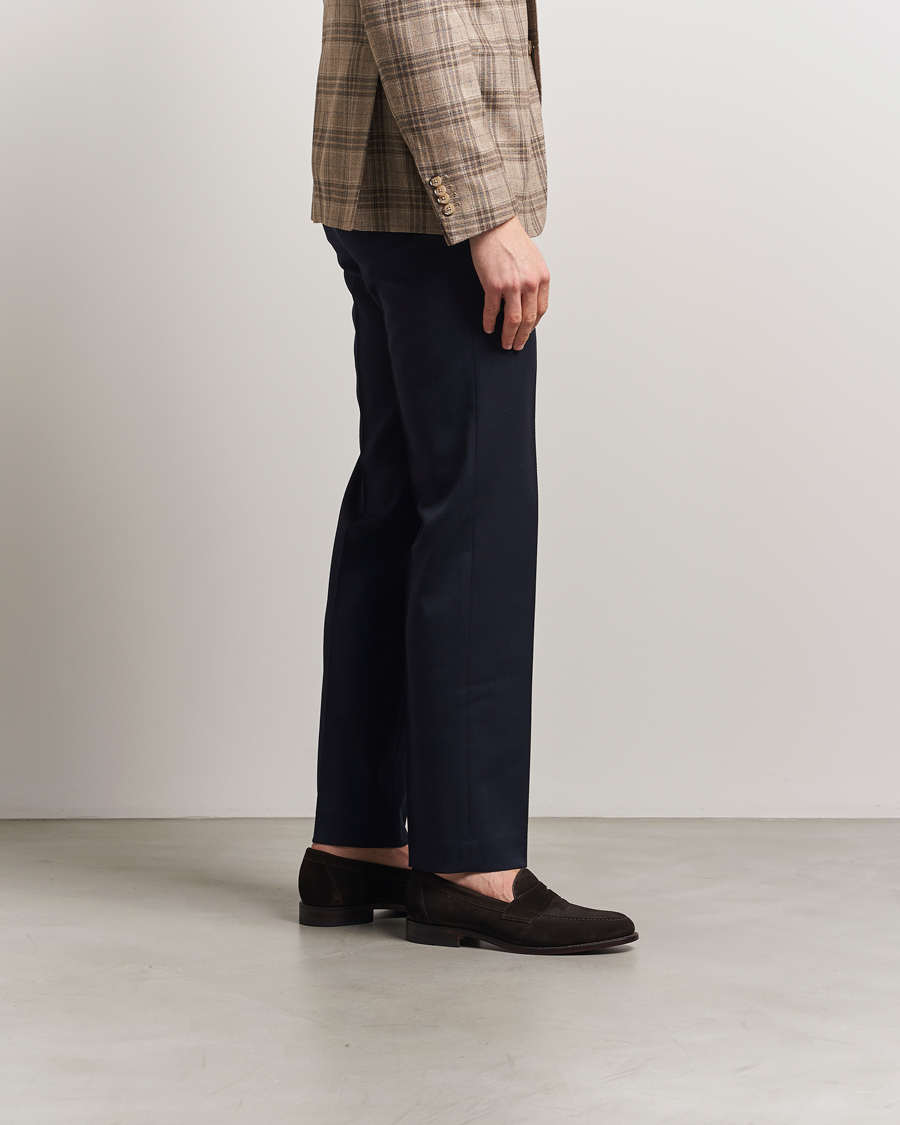 Men | Loafers | Loake Shoemakers | Loake 1880 Imperial Suede Loafers Dark Brown
