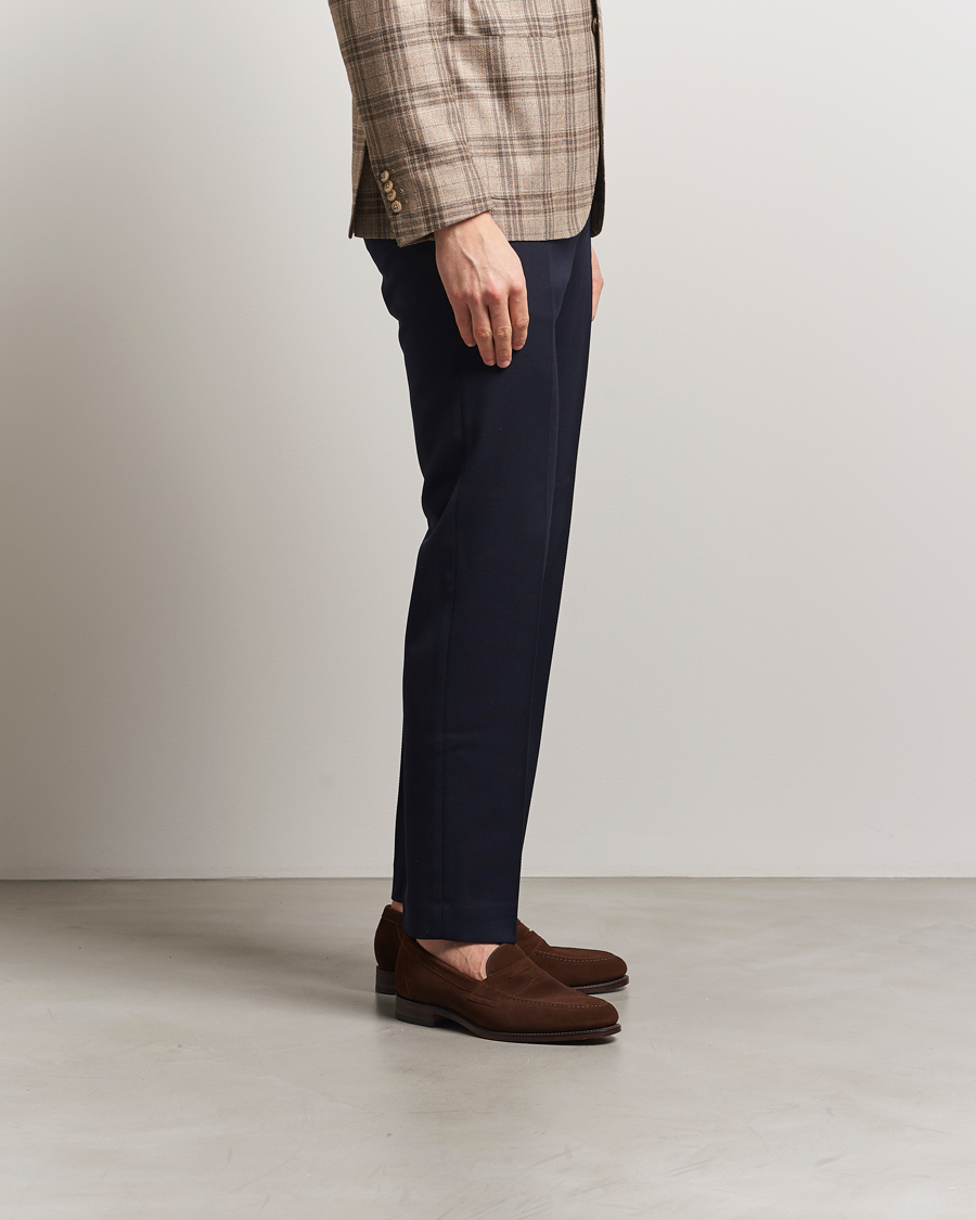Men | Loafers | Loake Shoemakers | Loake 1880 Imperial Suede Loafers Brown