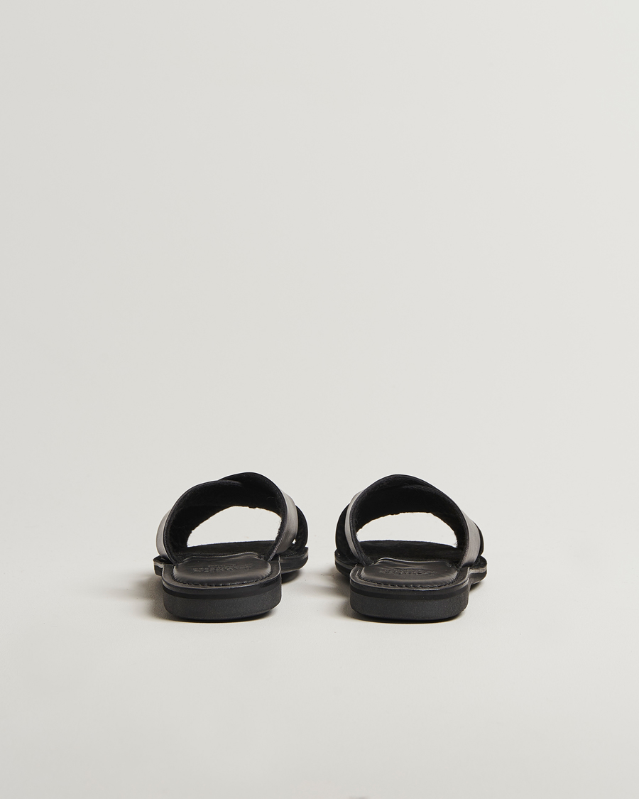 Men | Sandals & Slides | Loake 1880 | Gozo Leather Sandal Black