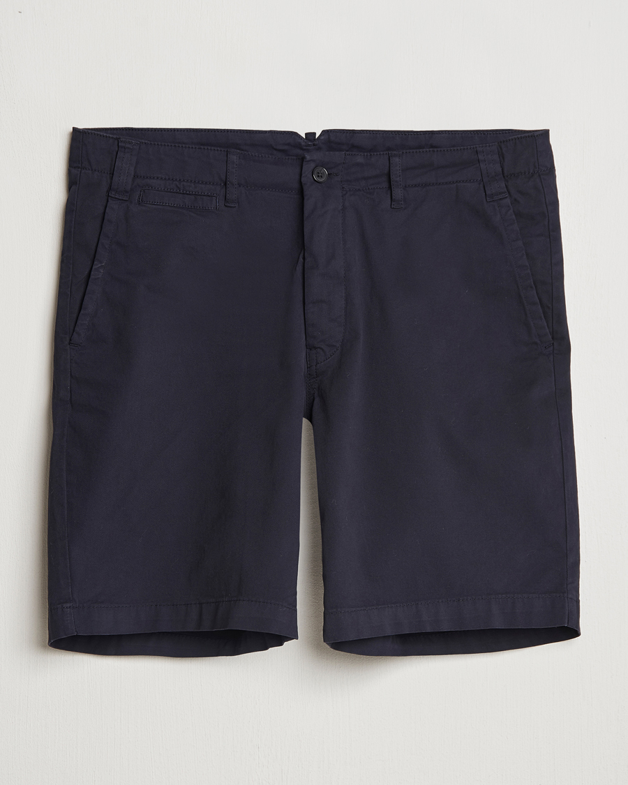 Men | Shorts | Oscar Jacobson | Poggio Cotton Shorts Navy