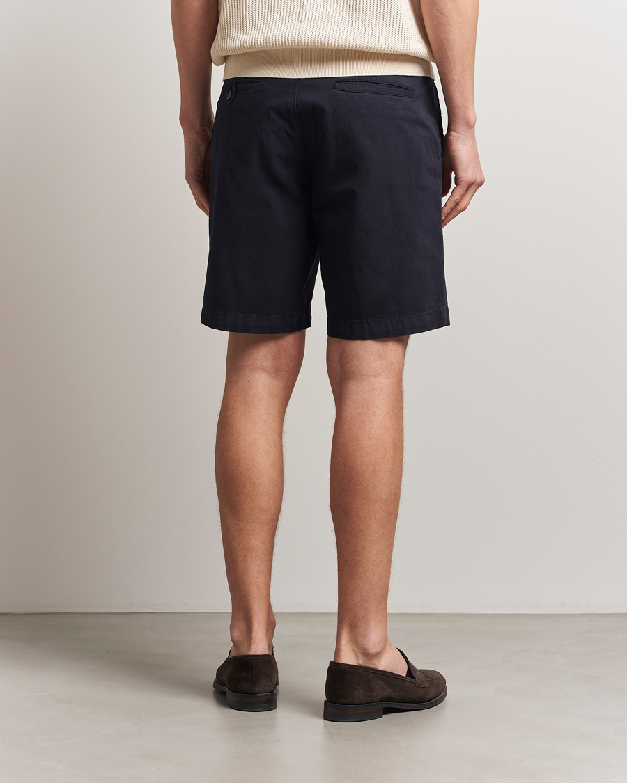 Men | Shorts | Oscar Jacobson | Poggio Cotton Shorts Navy