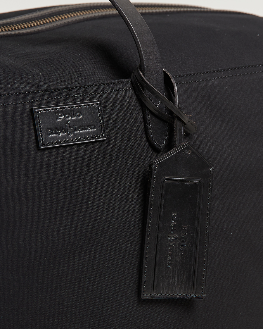 Men | Polo Ralph Lauren Medium Canvas Duffle Bag Black | Polo Ralph Lauren | Medium Canvas Duffle Bag Black