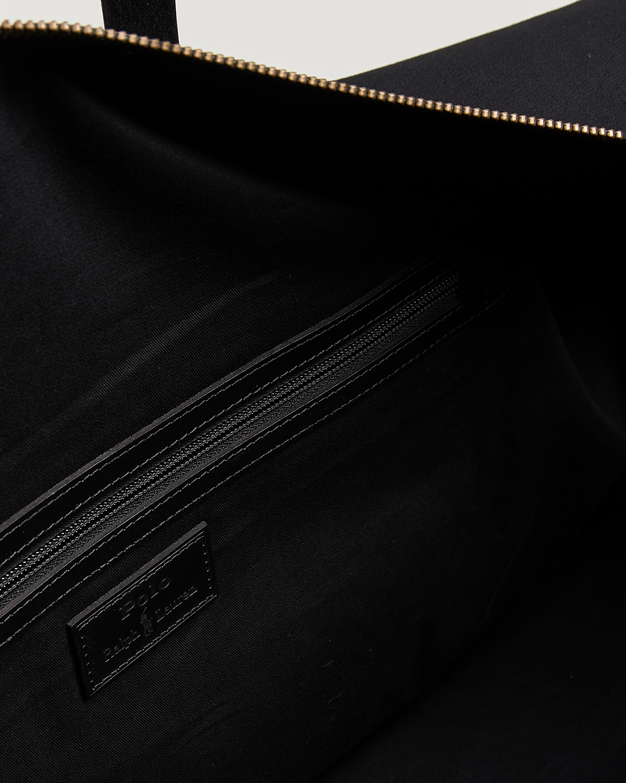 Men | Polo Ralph Lauren Medium Canvas Duffle Bag Black | Polo Ralph Lauren | Medium Canvas Duffle Bag Black