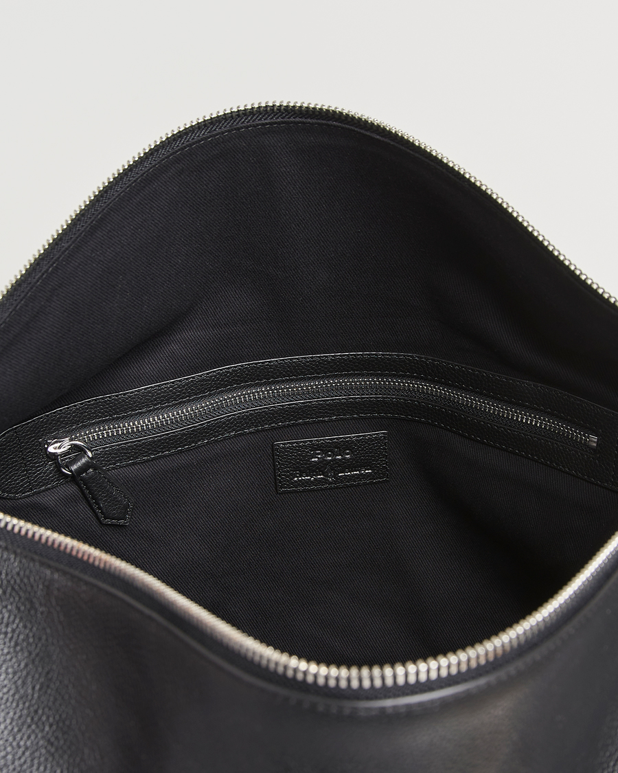Men | Bags | Polo Ralph Lauren | Polo Ralph LaurenPebble Leather Duffle BagBlack