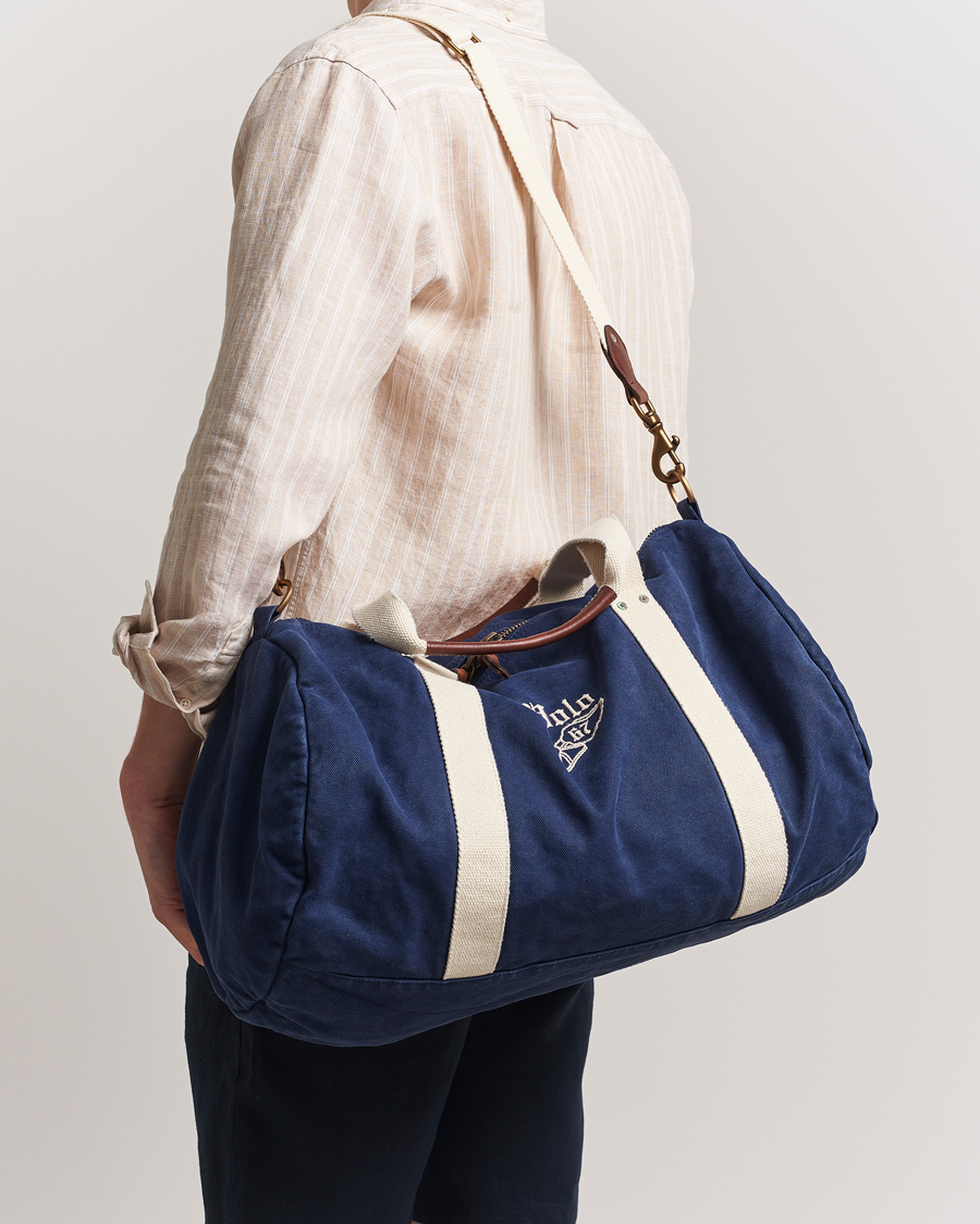 Men | Polo Ralph Lauren Canvas Duffle Bag Spring Navy | Polo Ralph Lauren | Canvas Duffle Bag Spring Navy