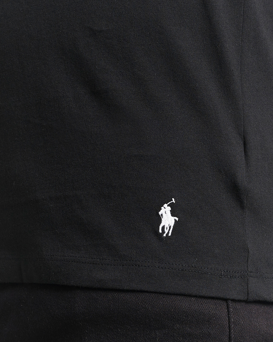 Men | T-Shirts | Polo Ralph Lauren | 3-Pack V Neck T-Shirt White/Grey/Black