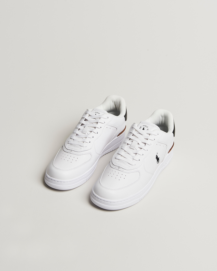 Men | Sneakers | Polo Ralph Lauren | Masters Court Sneakers White/Black
