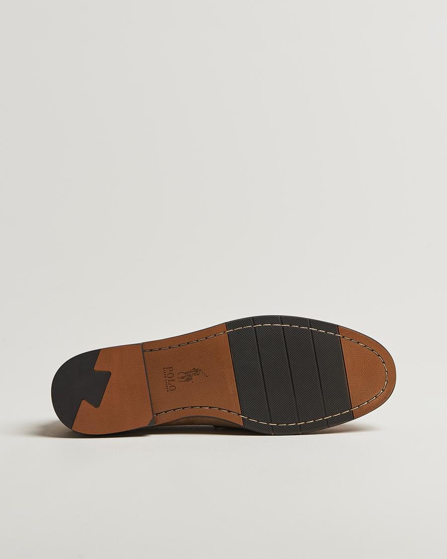 Men | Loafers | Polo Ralph Lauren | Alston Suede Penny Loafer Desert Tan