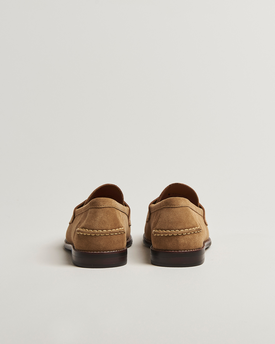 Men | Loafers | Polo Ralph Lauren | Alston Suede Penny Loafer Desert Tan