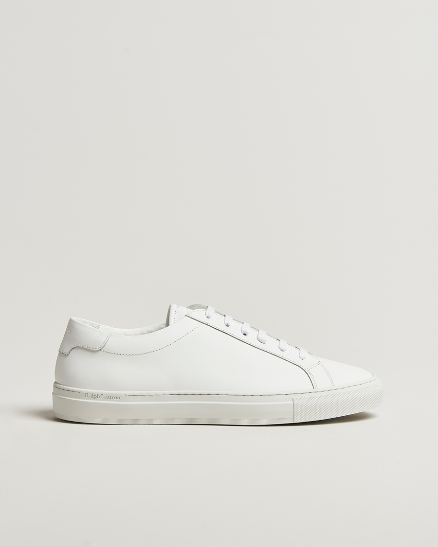 Men | Sneakers | Polo Ralph Lauren | Jermain Lux Leather Sneaker White