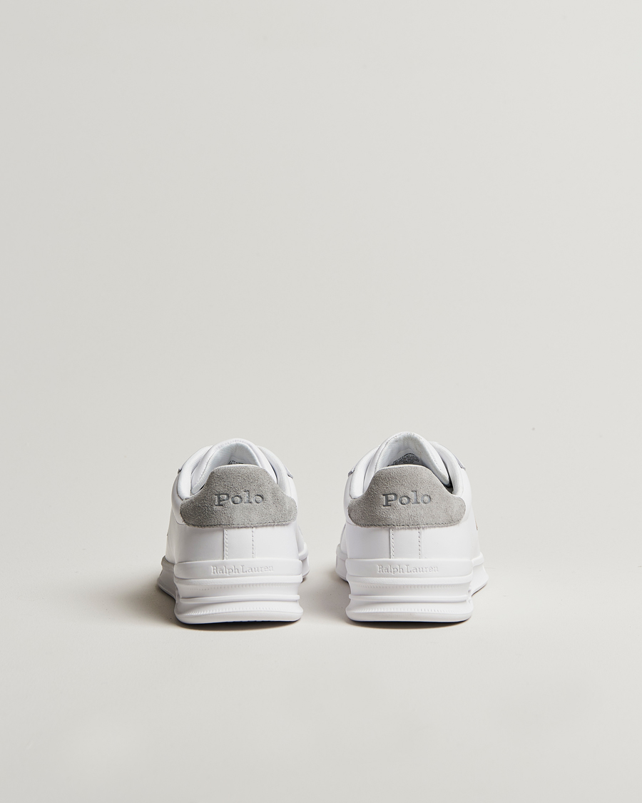 Men | Polo Ralph Lauren Heritage Court II Sneaker White/Grey | Polo Ralph Lauren | Heritage Court II Sneaker White/Grey