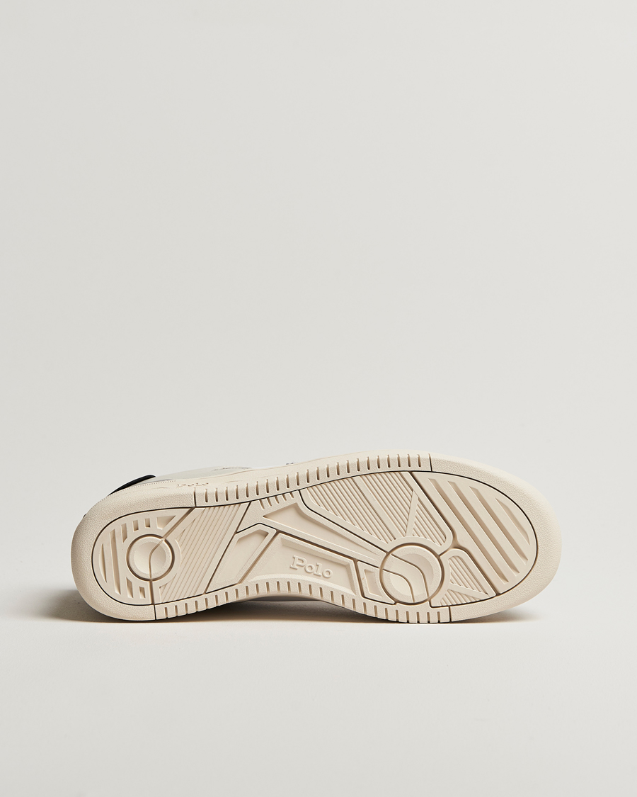 Men | Polo Ralph Lauren Masters Court Sneaker Tonal Bianco | Polo Ralph Lauren | Masters Court Sneaker Tonal Bianco