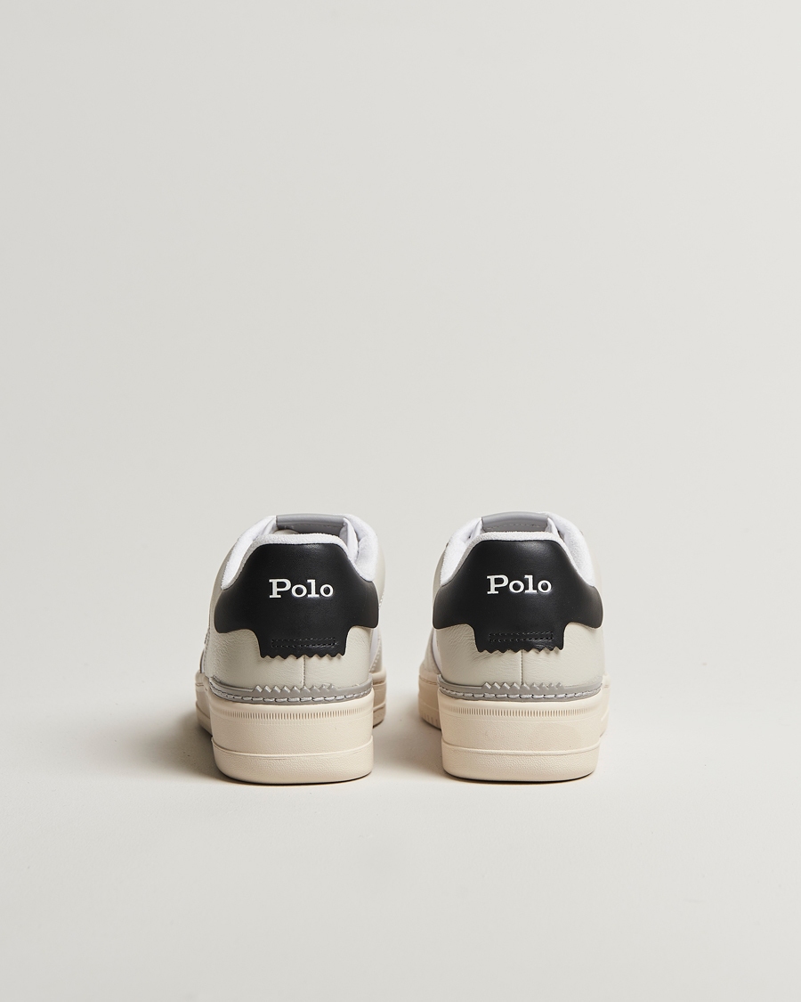 Men | Polo Ralph Lauren Masters Court Sneaker Tonal Bianco | Polo Ralph Lauren | Masters Court Sneaker Tonal Bianco