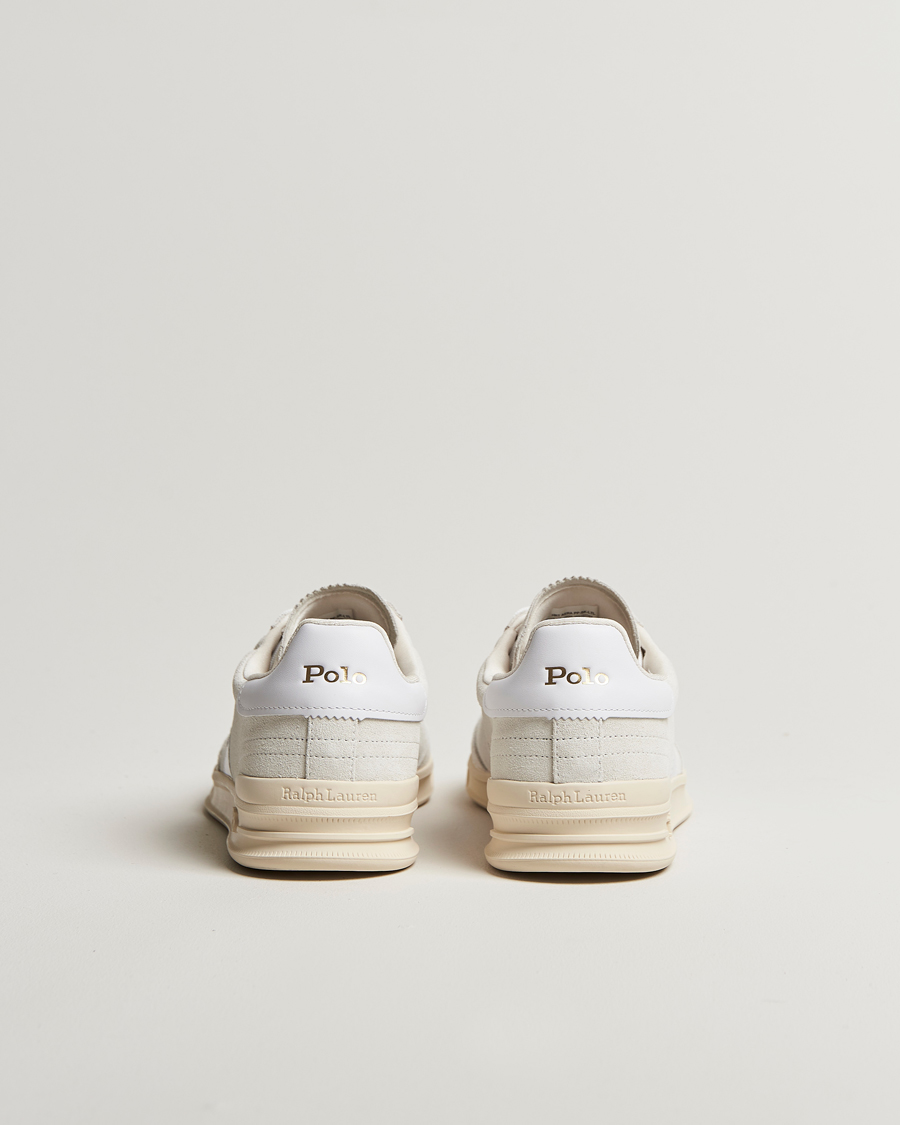 Men | Polo Ralph Lauren Aera Suede Sneaker Bianco/White | Polo Ralph Lauren | Aera Suede Sneaker Bianco/White
