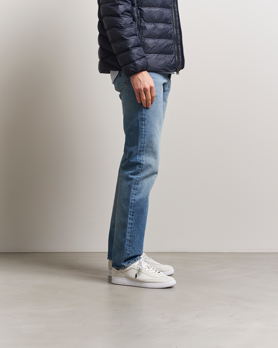 Polo Ralph Lauren Bedford Sneaker Bianco/Navy at CareOfCarl.com