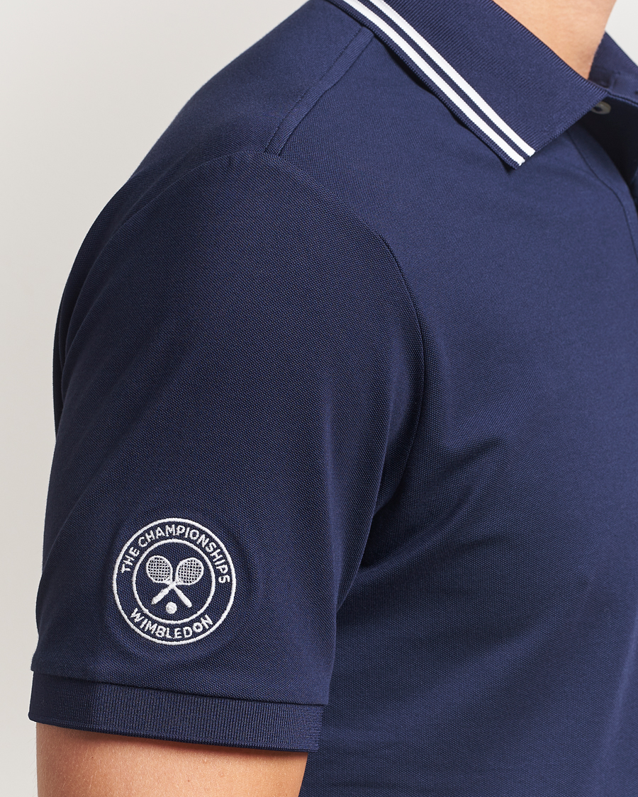 Men | Polo Shirts | Polo Ralph Lauren | Wimbledon Performance Polo Refined Navy