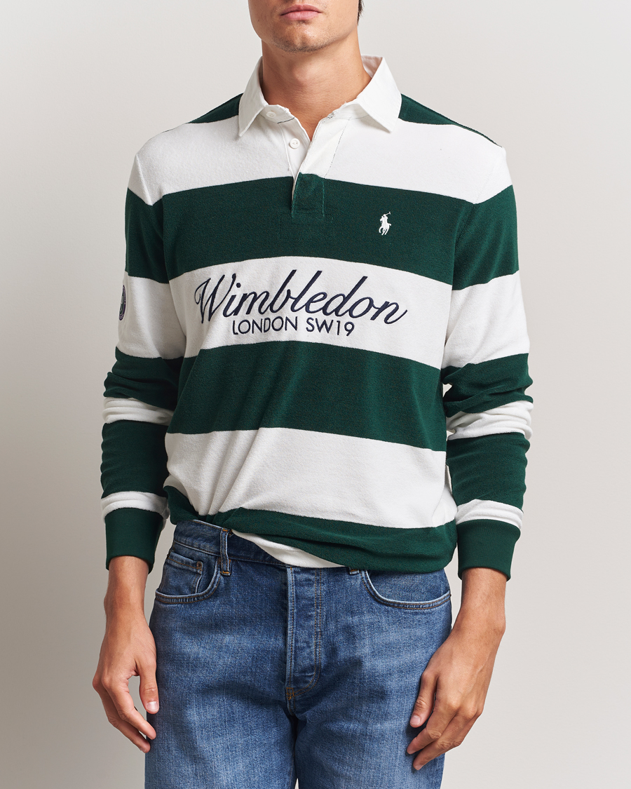 Polo Ralph Lauren Wimbledon Rugby Moss Agate/White at CareOfCarl.com