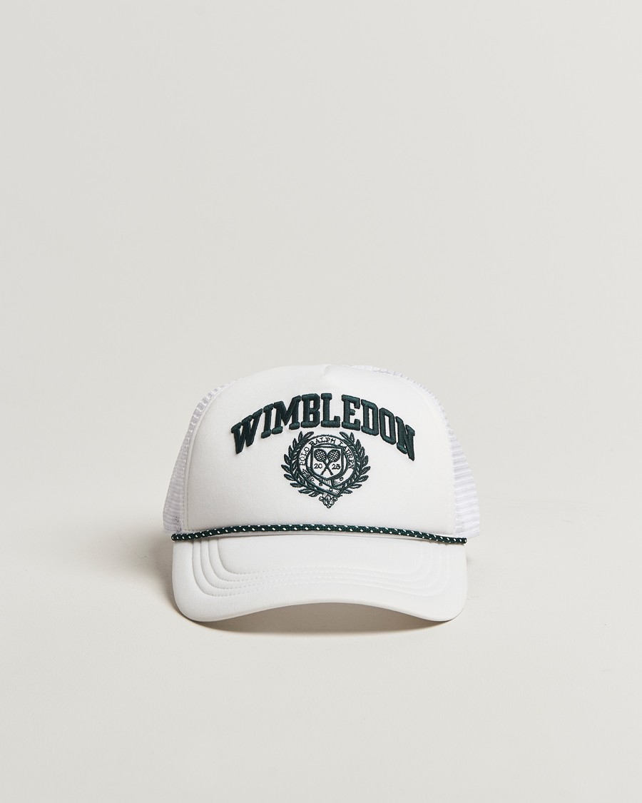 Men | Polo Ralph Lauren Wimbledon Trucker Cap White | Polo Ralph Lauren | Wimbledon Trucker Cap White