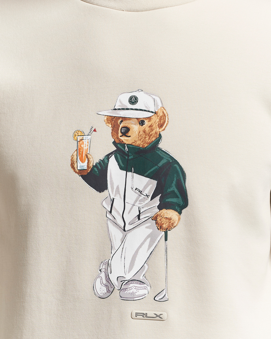 RLX Ralph Lauren Golf Bear Active Sweatshirt Basic Sand at