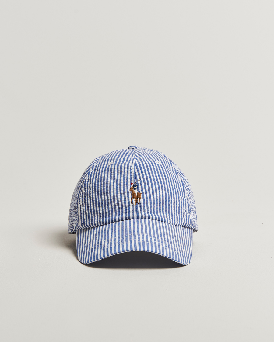 Men | Hats & Caps | Polo Ralph Lauren | Polo Ralph LaurenSeersucker CapCruise Royal