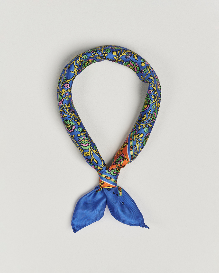 Men | Polo Ralph Lauren Floral Bandana Blue | Polo Ralph Lauren | Floral Bandana Blue