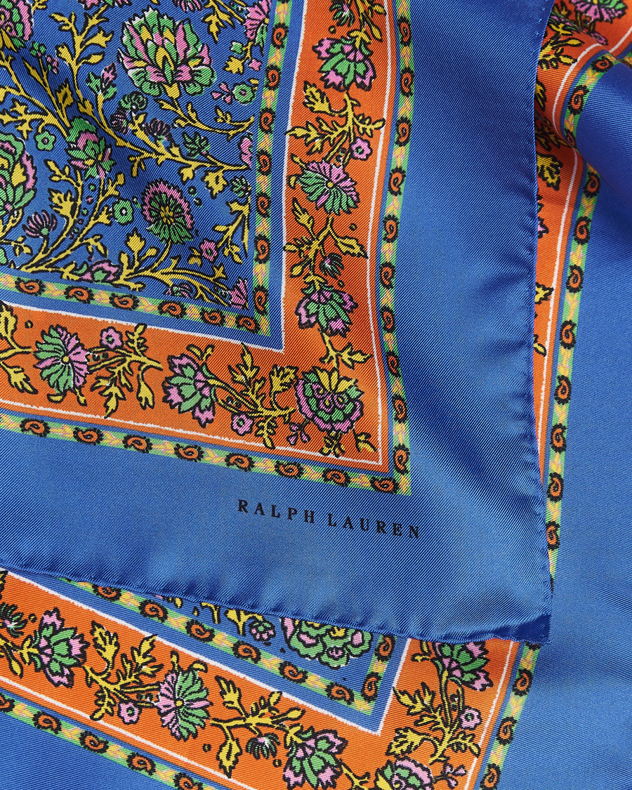 Men | Polo Ralph Lauren Floral Bandana Blue | Polo Ralph Lauren | Floral Bandana Blue