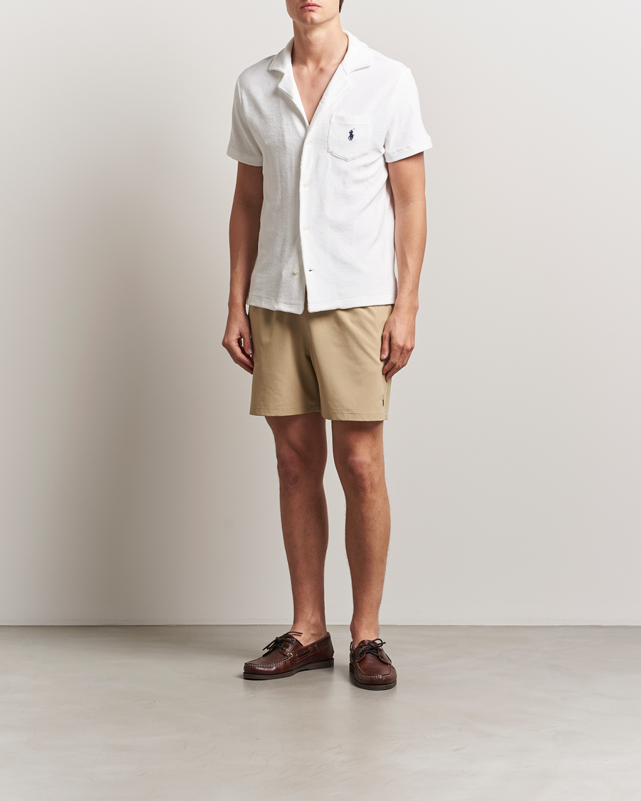 Men | Swimwear | Polo Ralph Lauren | Recycled Traveler Swimshorts Coastal Beige