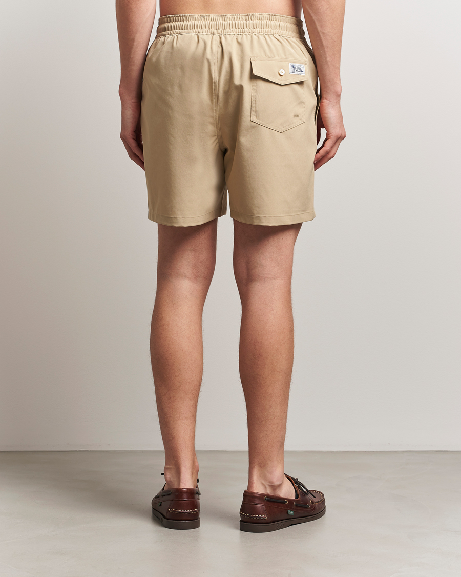 Men | Swimwear | Polo Ralph Lauren | Recycled Traveler Swimshorts Coastal Beige