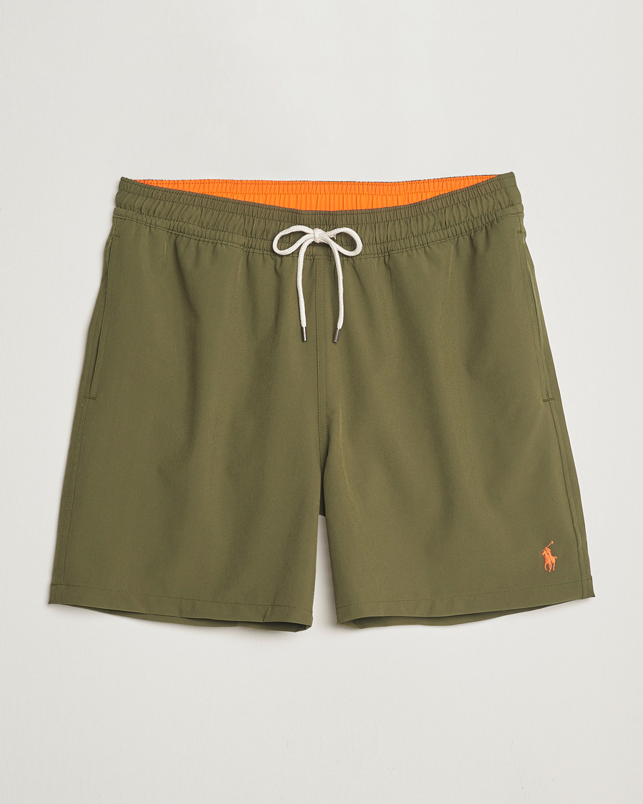Men | Swimwear | Polo Ralph Lauren | Recycled Traveler Swimshorts New Olive