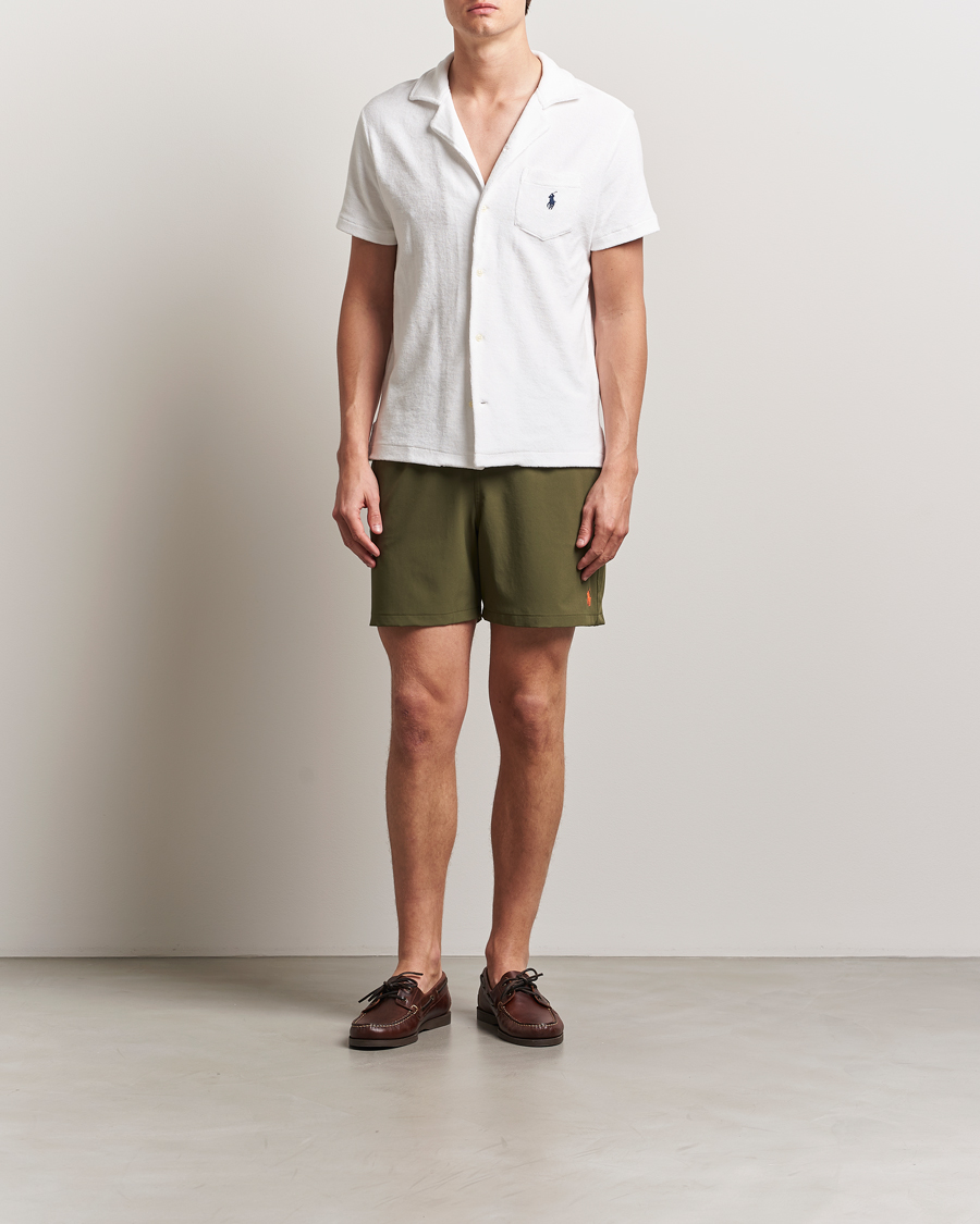 Men | Swimwear | Polo Ralph Lauren | Recycled Traveler Swimshorts New Olive