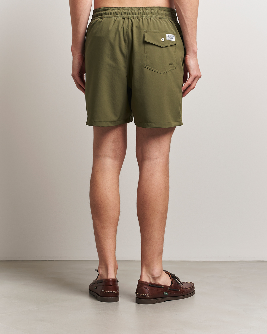 Men | Swimwear | Polo Ralph Lauren | Recycled Traveler Swimshorts New Olive