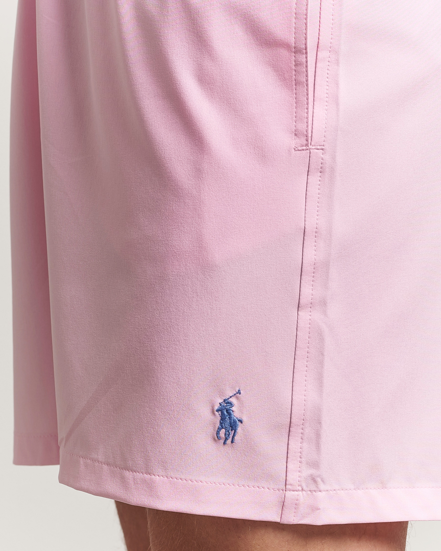 Men | Swimwear | Polo Ralph Lauren | Recycled Traveler Swimshorts Carmel Pink