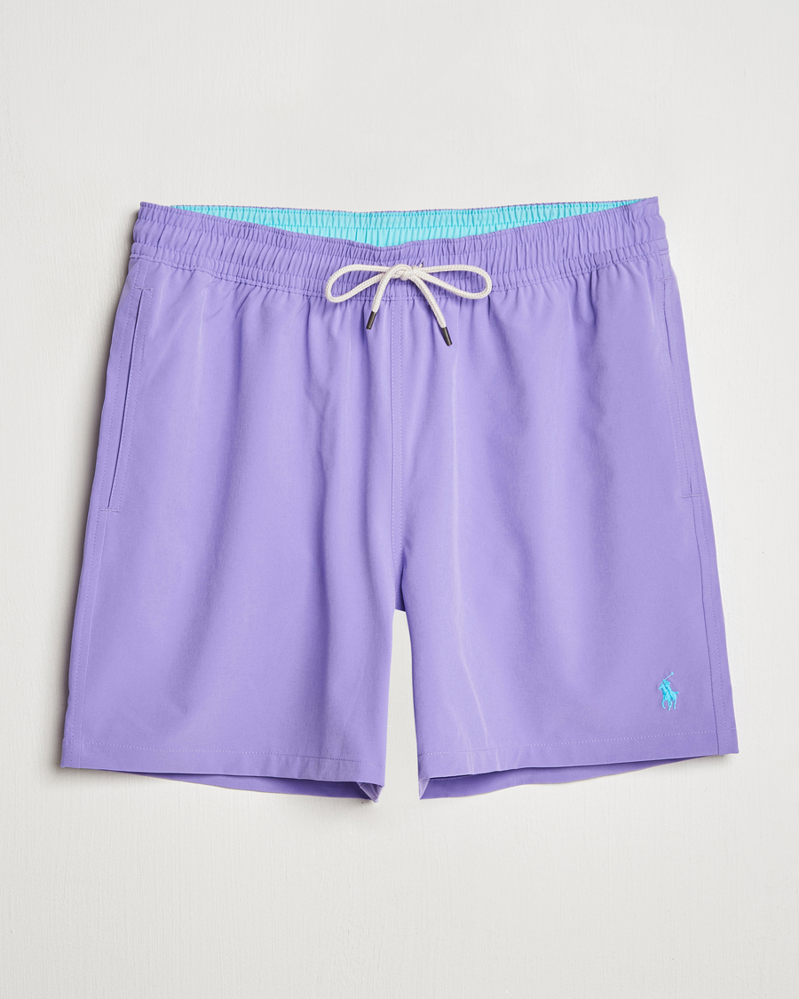 Men | Swimwear | Polo Ralph Lauren | Recycled Traveler Swimshorts Cactus Purple