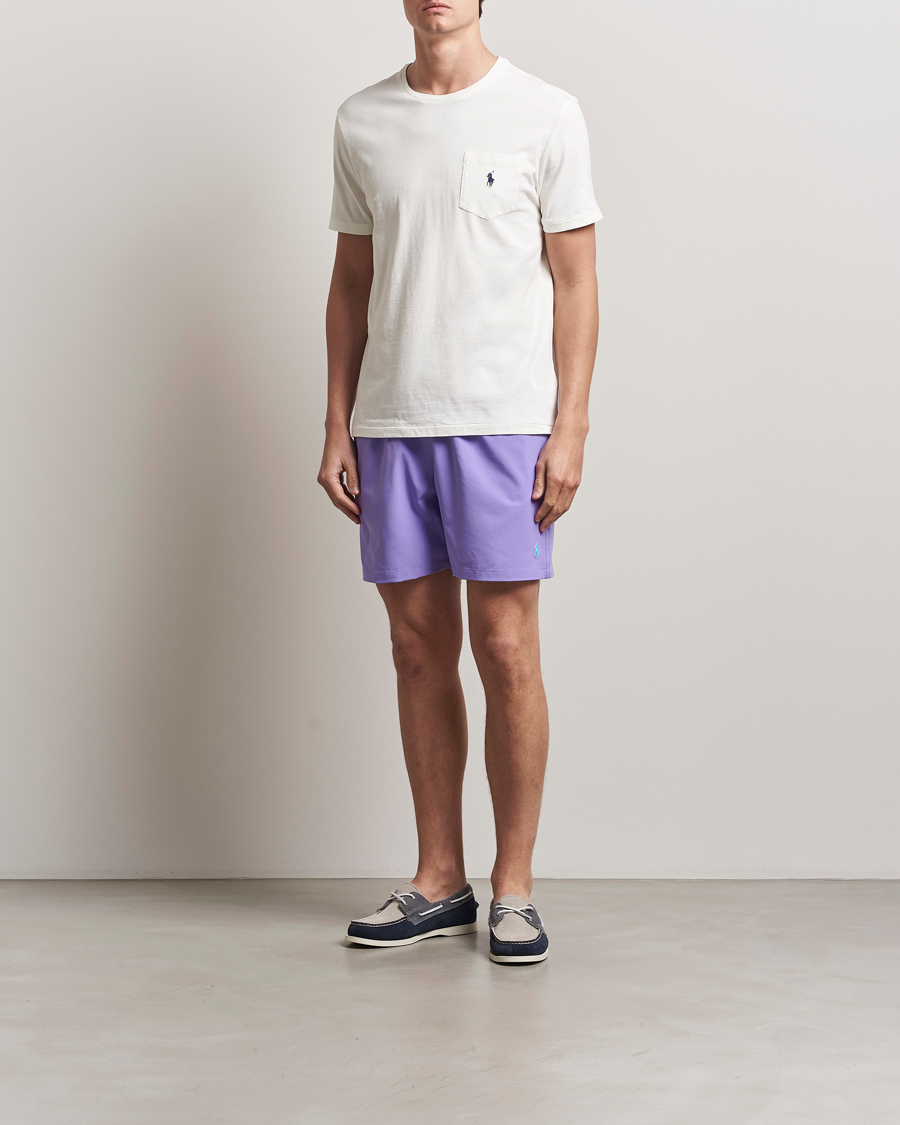 Men | Swimwear | Polo Ralph Lauren | Recycled Traveler Swimshorts Cactus Purple
