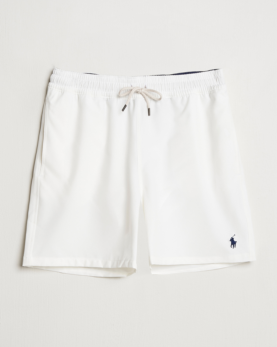 Men | Swimwear | Polo Ralph Lauren | Recycled Traveler Swimshorts White