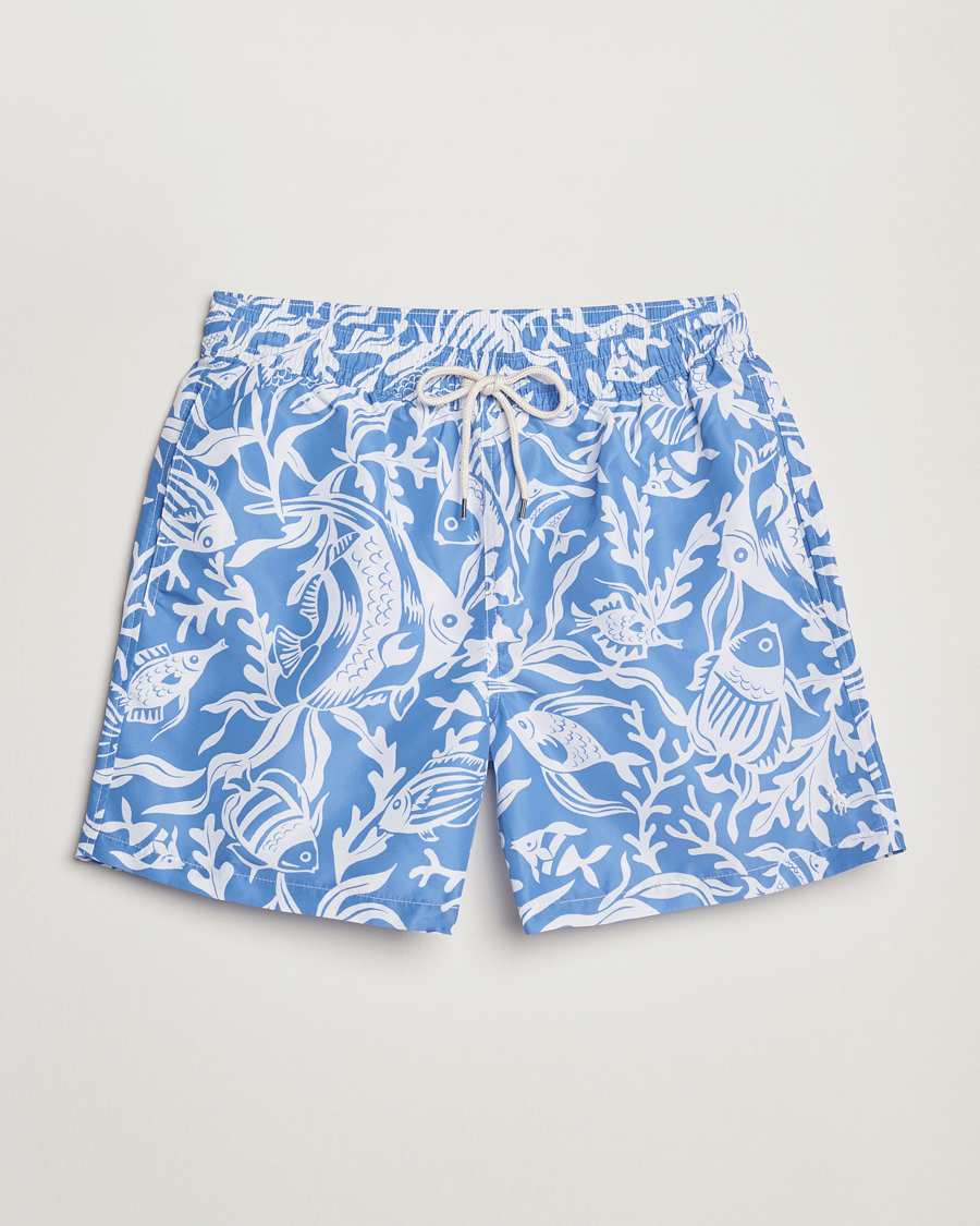 Men | Swimwear | Polo Ralph Lauren | Traveler Recyceled Swimshorts Fish Coral
