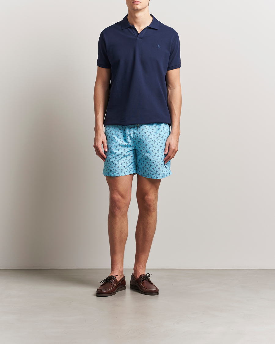 Men | Swimwear | Polo Ralph Lauren | Traveler Recycled Swimshorts Cocktail Hour