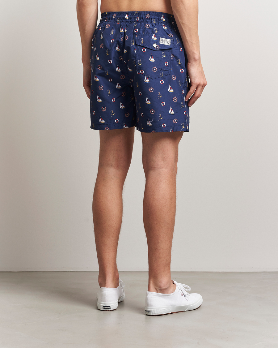 Men | Swimwear | Polo Ralph Lauren | Traveler Recycled Swimshorts Nautical Marine