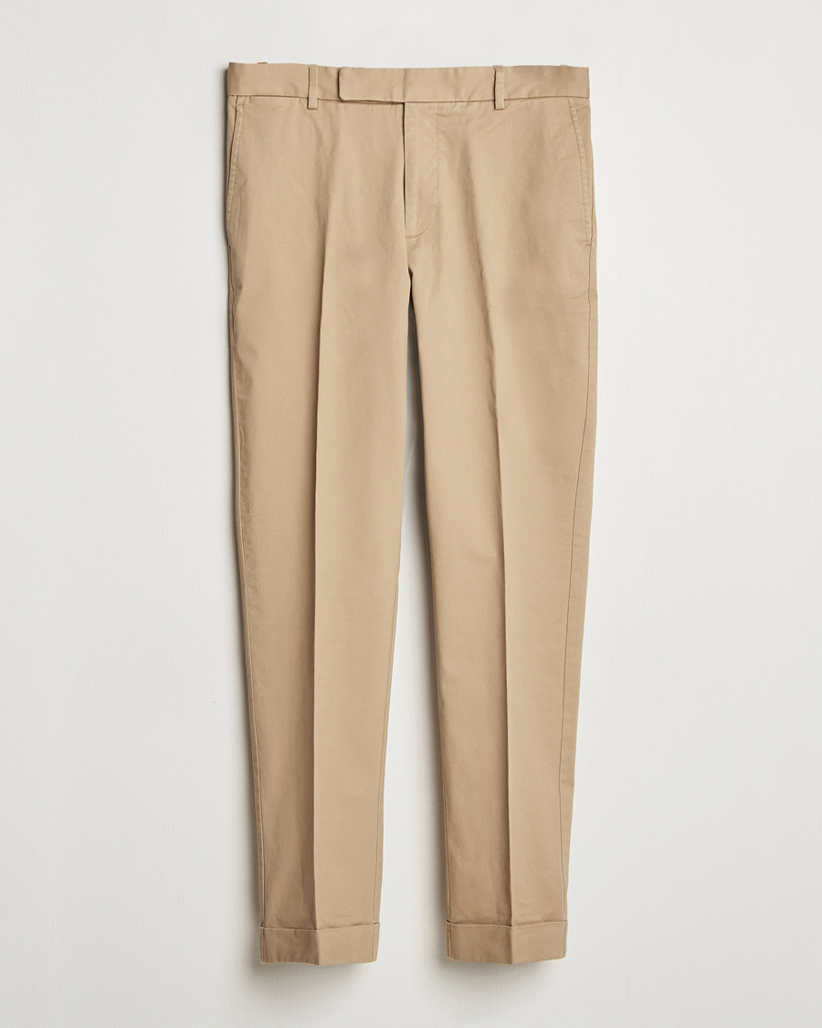 Men | Trousers | Polo Ralph Lauren | Chester Cotton Chinos Monument Tan