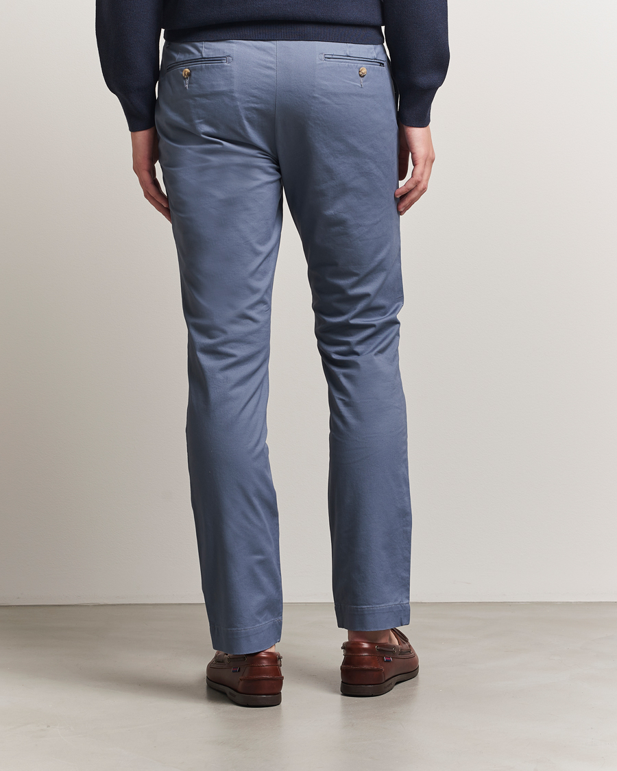 Men | Trousers | Polo Ralph Lauren | Slim Fit Stretch Chinos Bay Blue