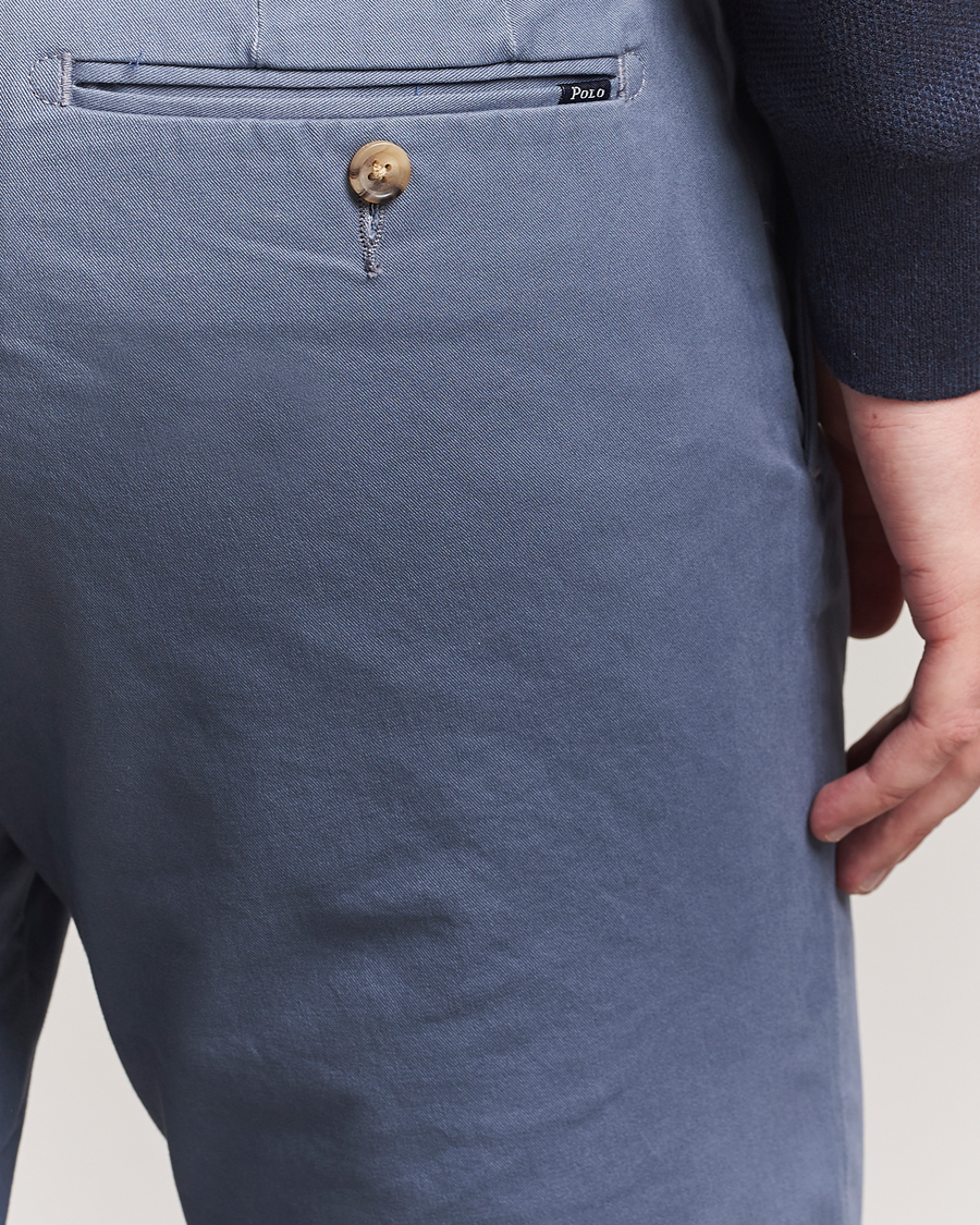 Men | Trousers | Polo Ralph Lauren | Slim Fit Stretch Chinos Bay Blue