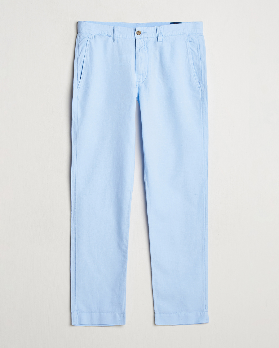 Polo Ralph Lauren Cotton/Linen Bedford Chinos Office Blue at
