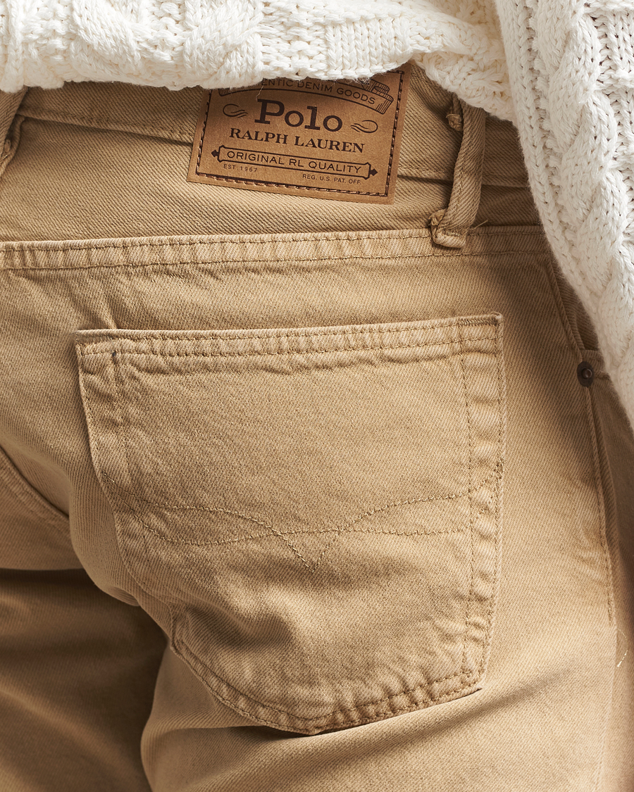 Men | Jeans | Polo Ralph Lauren | Hampton Cotton Blend Jeans Coastal Beige