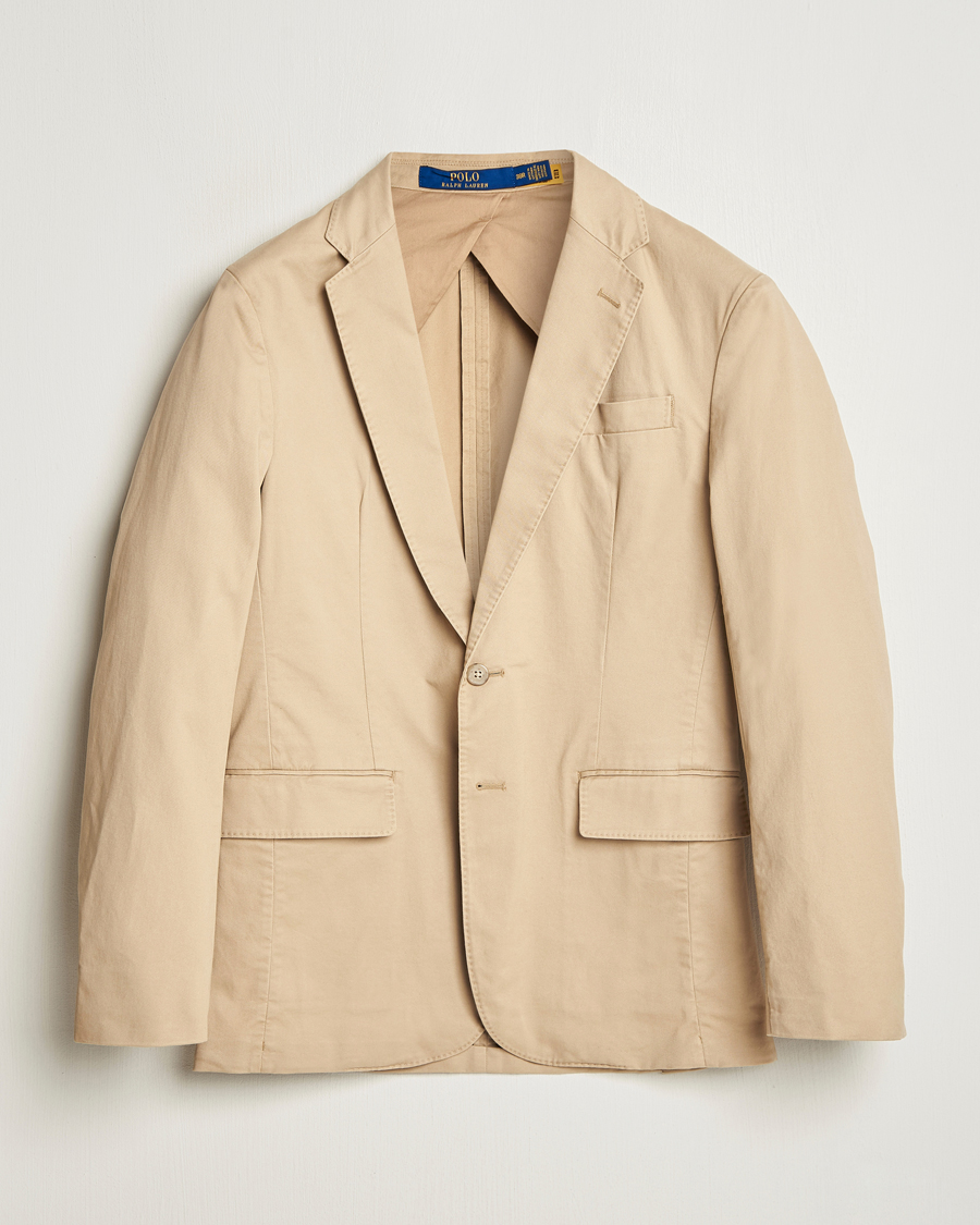 Polo Ralph Lauren Cotton Sportcoat Monument Tan at CareOfCarl.com