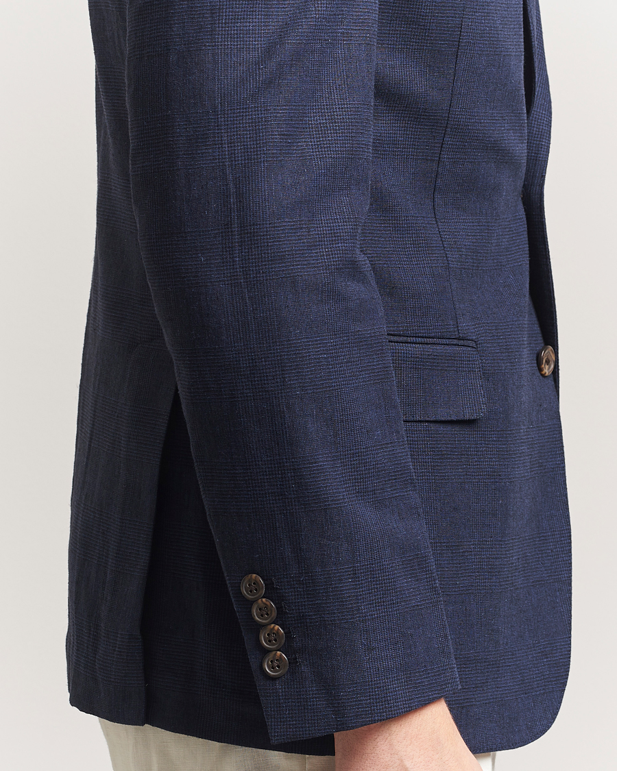 Men | Blazers | Polo Ralph Lauren | Tonal Glenplaid Sportcoat Dark Navy/Navy