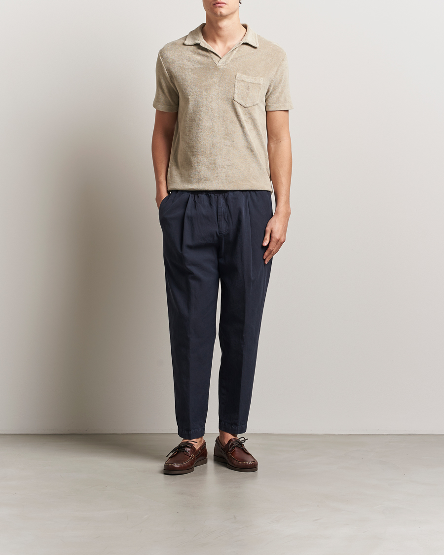 Men | Polo Shirts | Polo Ralph Lauren | Cotton Terry Polo Olive