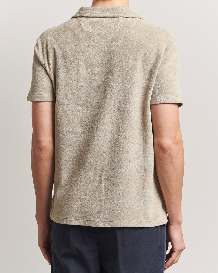 Men | Polo Shirts | Polo Ralph Lauren | Cotton Terry Polo Olive