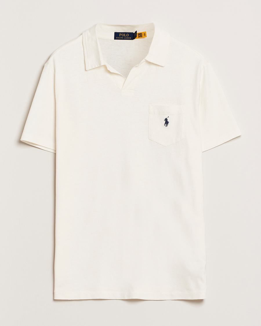 Polo Ralph Lauren Johnny Cotton/Linen Polo Nevis at CareOfCarl.com