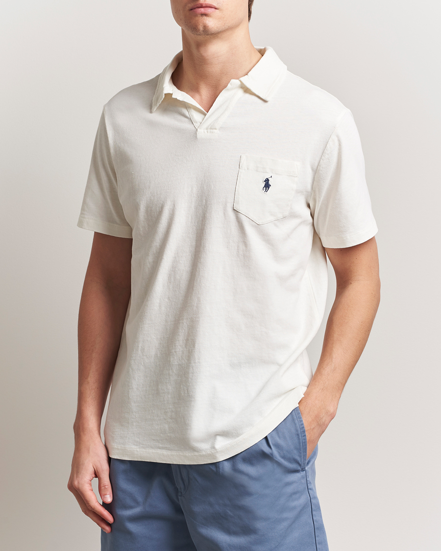 Polo Ralph Lauren Johnny Cotton/Linen Polo Nevis at CareOfCarl.com
